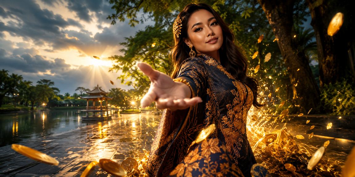 Platform hiburan dalam talian Malaysia dengan rekabentuk batik yang melambangkan keselamatan data zsu60